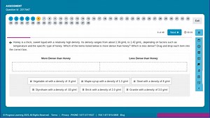 Honey is a thick, sweet liquid with a relatively high density. ... | Filo