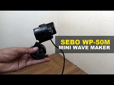 Mini Wave Maker SOBO WP-50M Unboxing and Testing