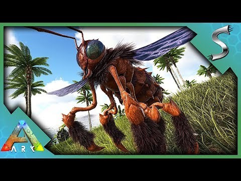 GIANT QUEEN BEE TAMING FOR THE FIRST TIME! - Ark: Survival Evolved [S3E96]