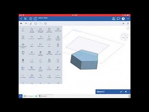 Offset Plane & Loft - Onshape iPad