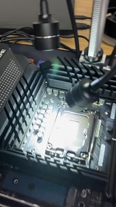 9K views · 562 reactions | Repairing this motherboards bent pins. It’s not as hard as you think and if it’s already broken what is the harm!? What parts have you repaired? #gamingpc #pcsetup #pcrepair #computerrepair #laptoprepair #techrepair #pcgaming | CircuitBoredd | Facebook