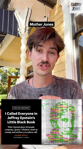 7.3K views · 141 reactions | What is Jeffrey Epstein’s (alleged) favorite book? Unsurprisingly, the book is bad news. Like very, very, very bad news. | Mother Jones | Facebook