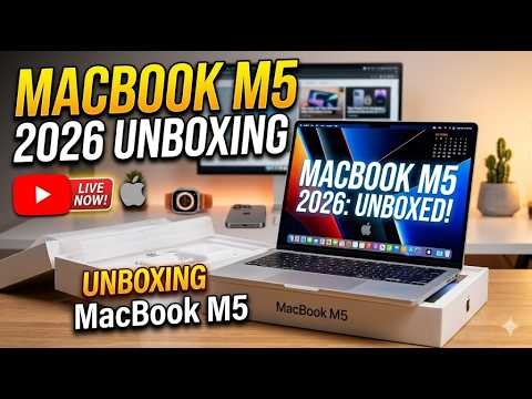 Macbook Pro M5 2026 unboxing