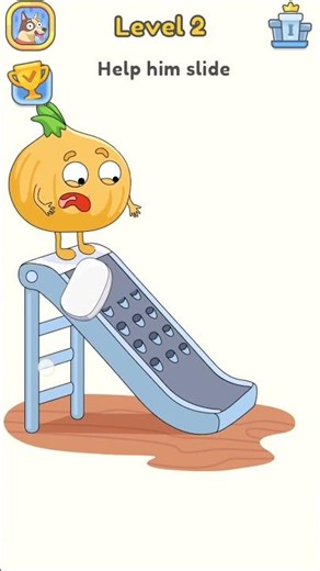 Help him slide #gaming #villagelife #gameplay #shortsvideo #brookhave #dop5 #viralshorts