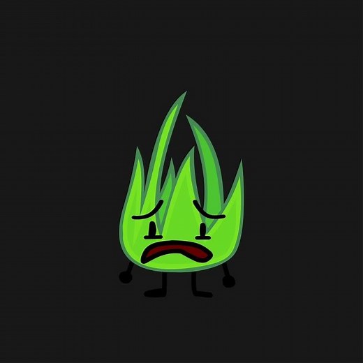 Grassy crying sound effect || #bfdi #bfb