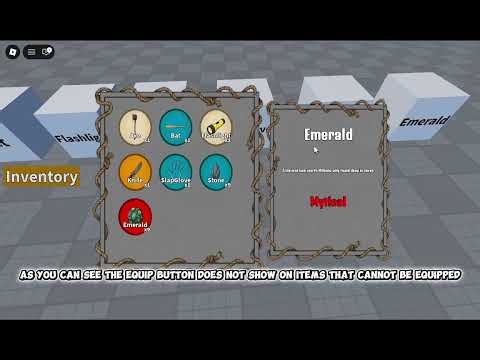 Fully Scripted Roblox Inventory System! (Free)