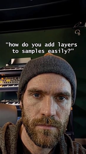 Q: how do you add layers to samples easily #vst #beatmaker