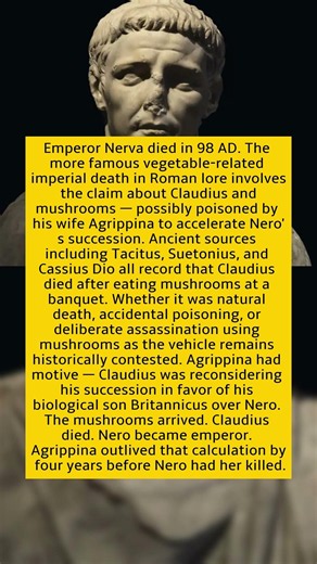 The Roman Emperor Killed by a Vegetable — The Medical Report Still Exists