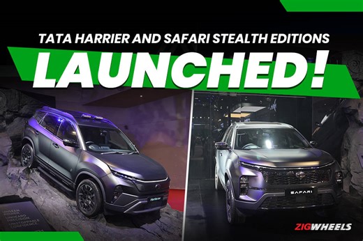 Tata Harrier And Safari Stealth Edition Launched From Rs 25.09 Lakh: Design, Interior, Powertrain, Features, And Price Detailed  - ZigWheels