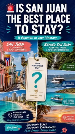 Is San Juan the Best Place to Stay in Puerto Rico?