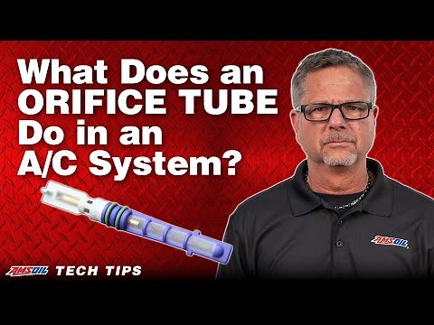 What Does an Orifice Tube Do in an A/C?
