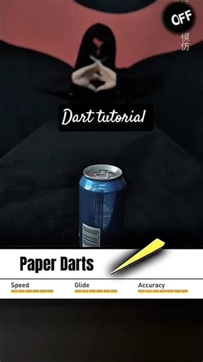 How to throw paper dart tutorial ✈️🎯🏹 #shorts
