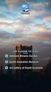 Adelaide Travel Guide 🌍 Top Things to Do in Adelaide | Tripmi #Shorts
