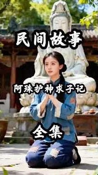 阿珠护神像求得子记 #民间故事