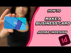 How to make a Business Card [Adobe Indesign]