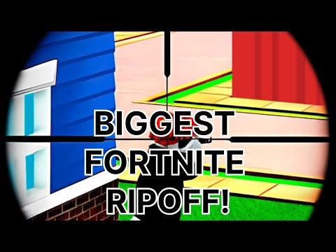 ROBLOX FORTLINE IS THE BIGGEST FORTNITE RIPOFF ON ROBLOX!