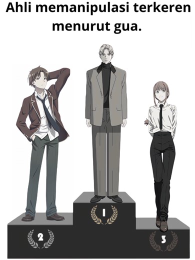 3 Karakter Anime Ahli Memanipulasi Terbaik