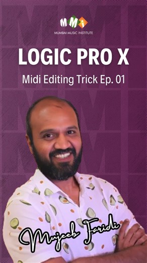Logic Pro X | Midi Editing Trick Ep. 01 | Tips & Tricks by Mujeeb...
