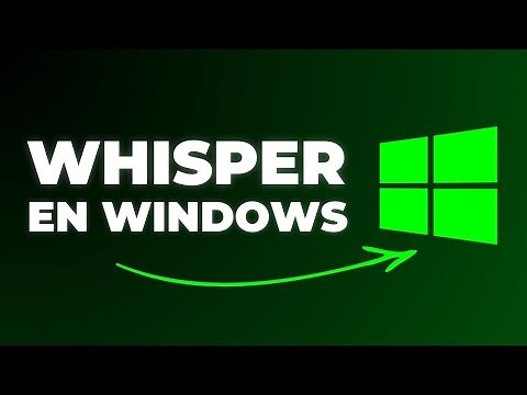 Cómo Instalar Whisper en Windows - Guía Paso a Paso