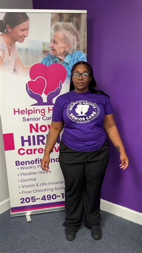 Helping Hearts is hiring in Gasden, Sylacauga, Anniston & Talladega. Seeking reliable caregivers that have a passion for serving seniors. Call us today! #hiringnow #helpinghearts #caregivers
