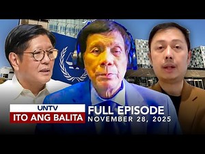 UNTV: Ito Ang Balita | November 28, 2025