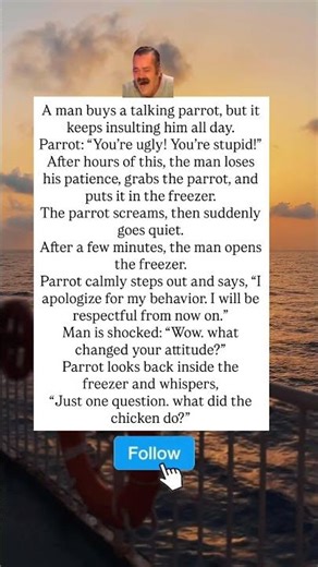 The Talking Parrot 🦜😂