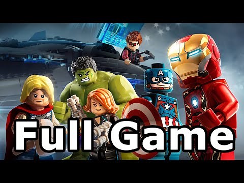 Lego Marvel's Avengers Full Game Walkthrough - No Commentary