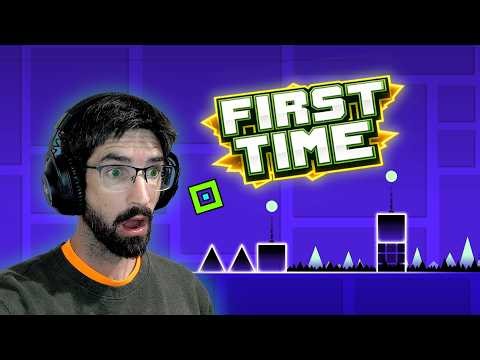 My Chat Made Me Play Geometry Dash… I was NOT ready