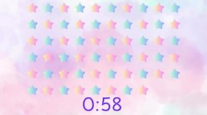 Pastel- Coordinated Visual Timer - 1 minute