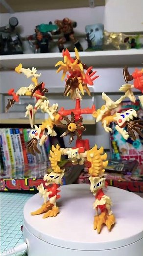 ギガントほねほねドラゴン降臨！ほねほねザウルスG 開封レビュー【食玩プラモ】