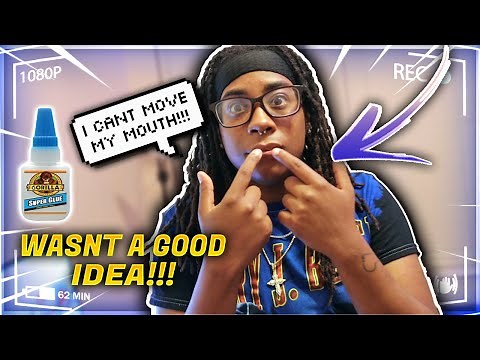 SUPER GLUING MOUTH SHUT PRANK (EXTREMELY FUNNY) ft ​‪@Jaykiara‬ | DankScole #ScoleTV