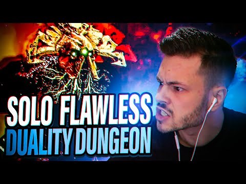 PVP "Pro" player SOLO Flawless the Duality Dungeon .. (Warlock build)