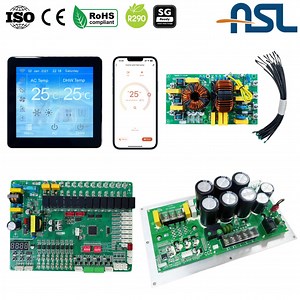 [Hot Item] 7.5kw CE/RoHS/Sg Verified Inverter Heat Pump Controller with Temperature Thermostat & Main Control Board & Compressor Driver PCBA (R290 Leak & Explosion Proof)