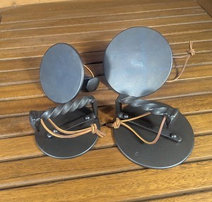 Personalized Hand Forged Burger Press 6" – Railroad Spike Handle, Carbon Steel Smash Burger Tool - Etsy