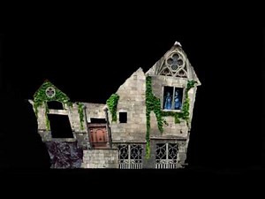 Halloween House Projection Mapping template for projector 2016 AtmosFearFX