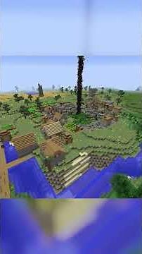 Minecraft Village vs Micro Nuclear Missile (HBM Nuclear Tech Mod & Tektopia Mod 1.12.2)