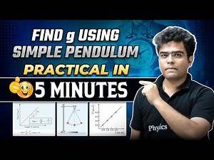 Find g Using Simple Pendulum | Physics Experiment | Practical in 5 minutes | Class 11/WBCHSE