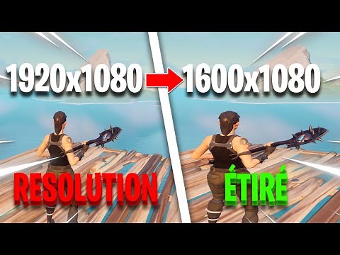COMMENT METTRE UNE RÉSOLUTION ÉTIRER SUR FORTNITE (et sur tous vos jeux) (TUTO)