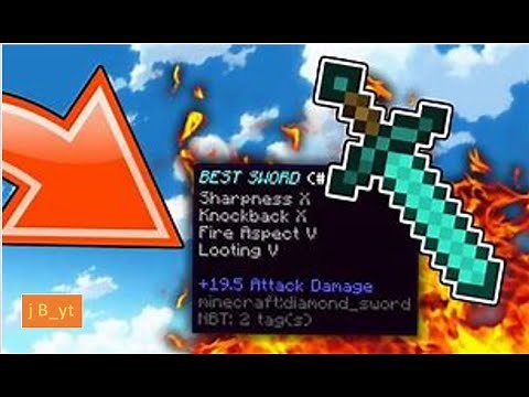 Minecraft: How to make a enchanted diamond sword