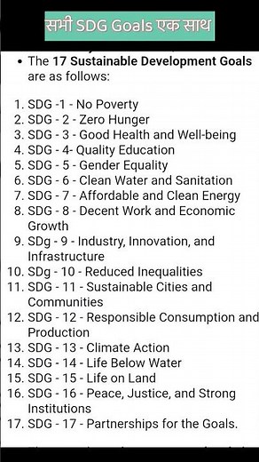 17 Sustainable Development Goals in 60 Seconds 🌍 | SDGs Explained
