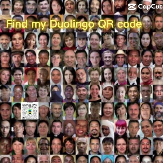 Find my Duolingo QR code