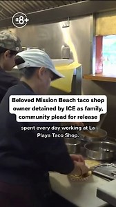 Victor Rodriguez Sr. has owned La Playa Taco Shop for nearly 30 years. | CBS 8 San Diego