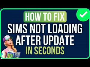 Sims Not Loading After Update [FIXED] | Fix Sims 4 Not Launching PC