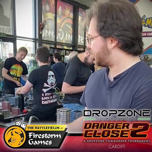 There was a lot of tournament action at Firestorm Games Cardiff this past weekend, and one of those tournaments was Danger Close 2 for the increasingly popular Dropzone Commander! This game is on fire right now! Watch Alex the TO discuss what's so great about Dropzone Commander, talk through the incredible boards he put together for the event and contemplate the future of the game. #dropzonecommander | Firestorm Games