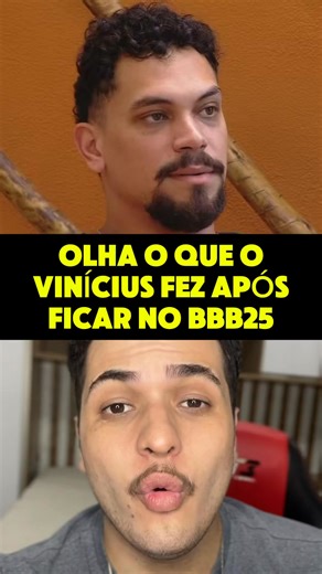 189K views · 5.3K reactions | Vinícius se torna a vítima do programa após eliminação da Eva. #BBB25 | Mark Avila | Facebook