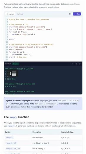 For Loops - Python Tutorial | 8gwifi.org — in 30 seconds #Networking #NetworkEngineering #SysAdmin