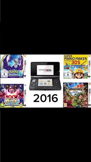 3DS Best Selling Games 2011-2018