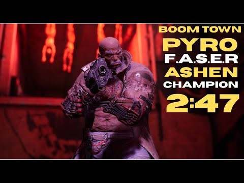 Outriders Boom Town Speed Run - 2 minutes 47 Seconds Gear, Skills, Class Tree Showcase #outriders