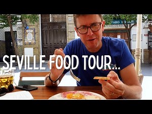 Seville, Spain | AMAZING SEVILLE FOOD TOUR with a local guide, trying local dishes (2022) | Ep 43