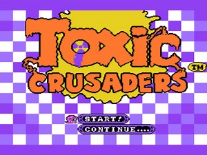 【任天堂：NES、FC】禁毒卫士（Toxic Crusaders）-美版